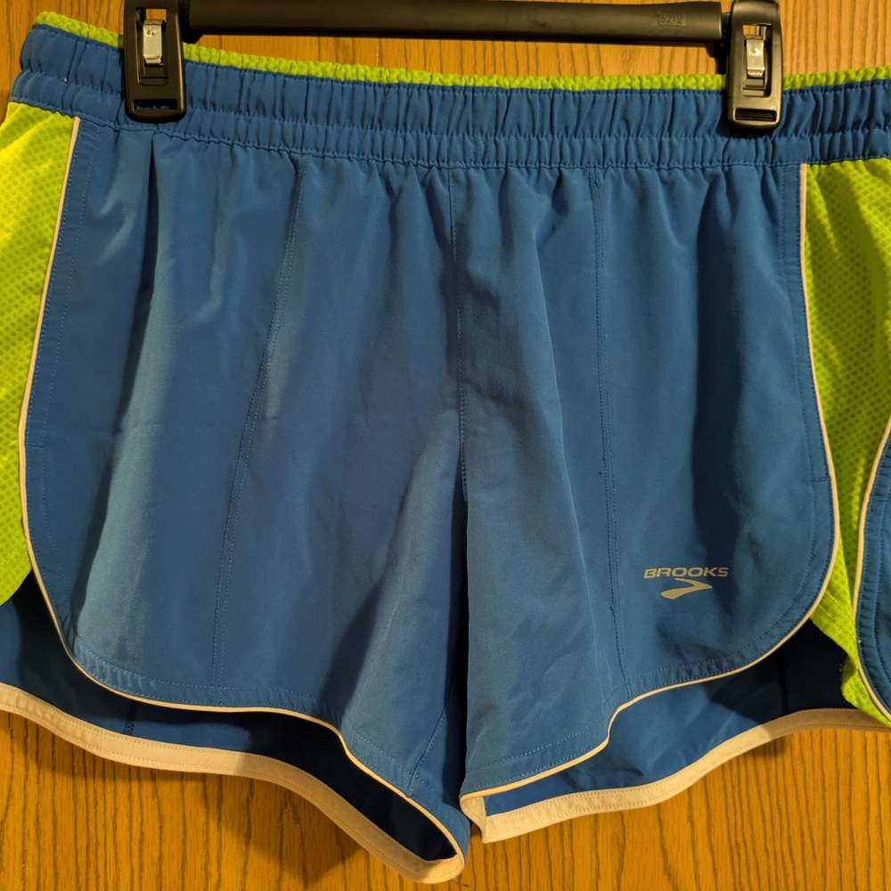 Brooks Blue Running Shorts